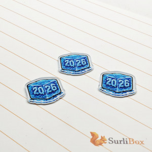 Значок «Лёд 2026» из акрила