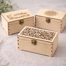 Шкатулки из фанеры
